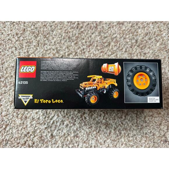 LEGO Technic Monster Jam El Toro Loco (42135); 247 Pcs; NEW in BOX! Ages 7+ - Picture 6 of 6